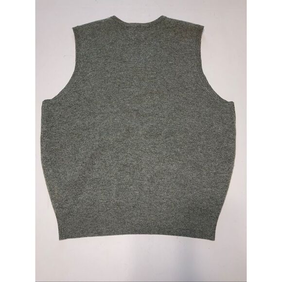 Polo Ralph Lauren Sweater Vest Mens XLarge Green 100% Lambswool V Neck‎ Pullover - Picture 6 of 6